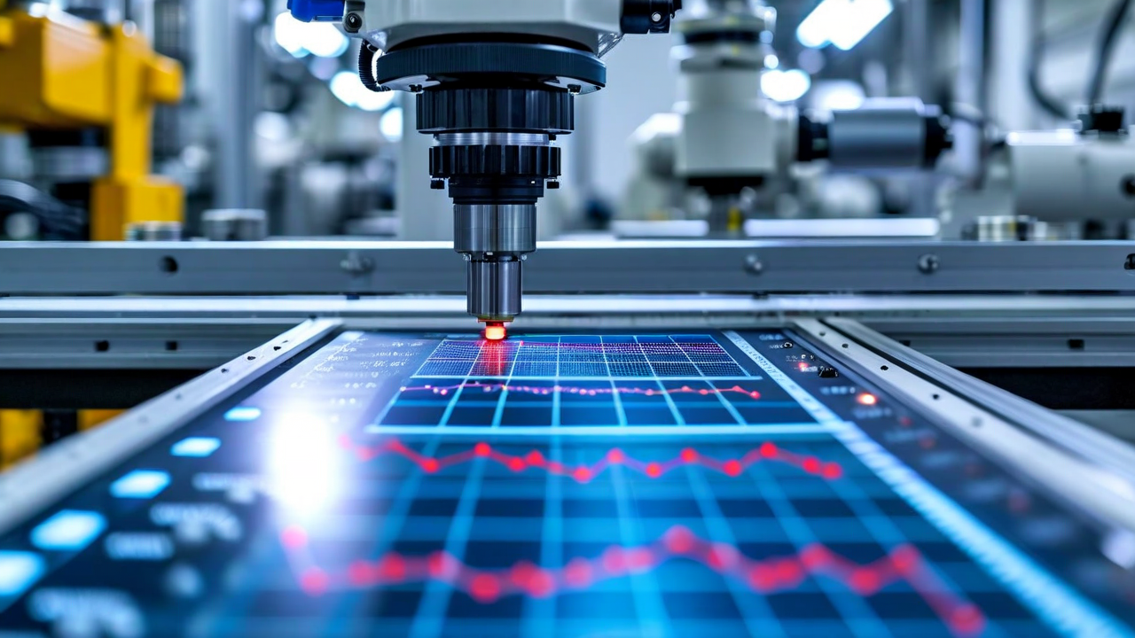 Defect frequency trend chart overlaid on production timeline showing tooling change events