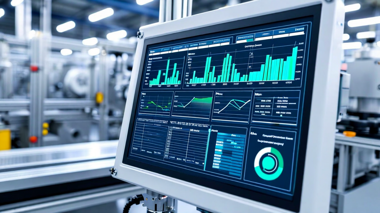MES dashboard showing real-time quality inspection data overlaid on production schedule